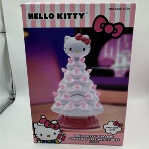 Hello Kitty Pink and White Light-Up Tree With Pink Lights